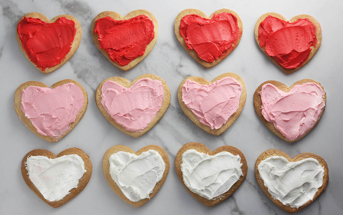 Valentine’s Day Sugar Cookies · simple artistic cooking