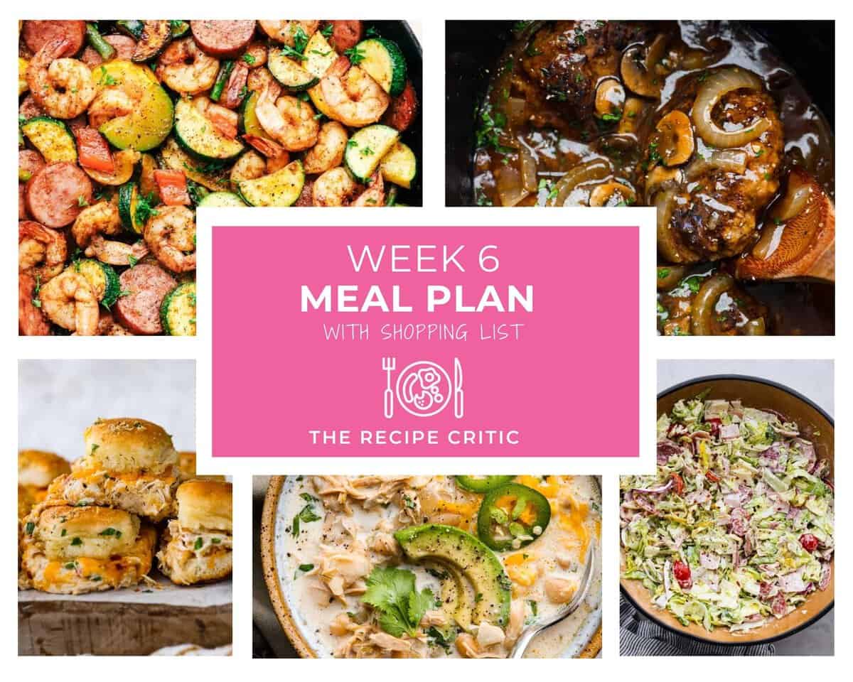 Weekly Meal Plan #6 | The Recipe Critic