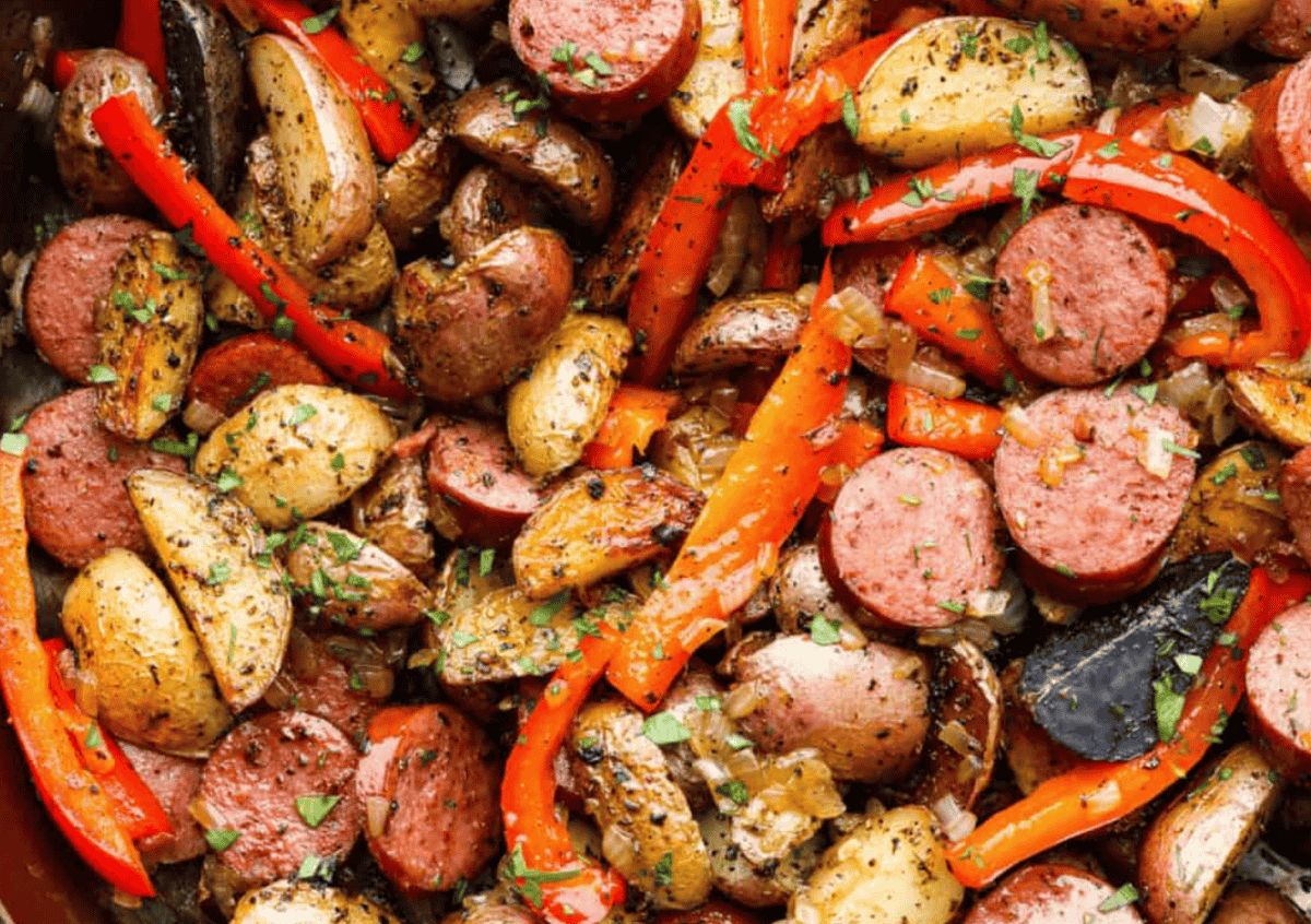 Easy Sausage and Potato Skillet