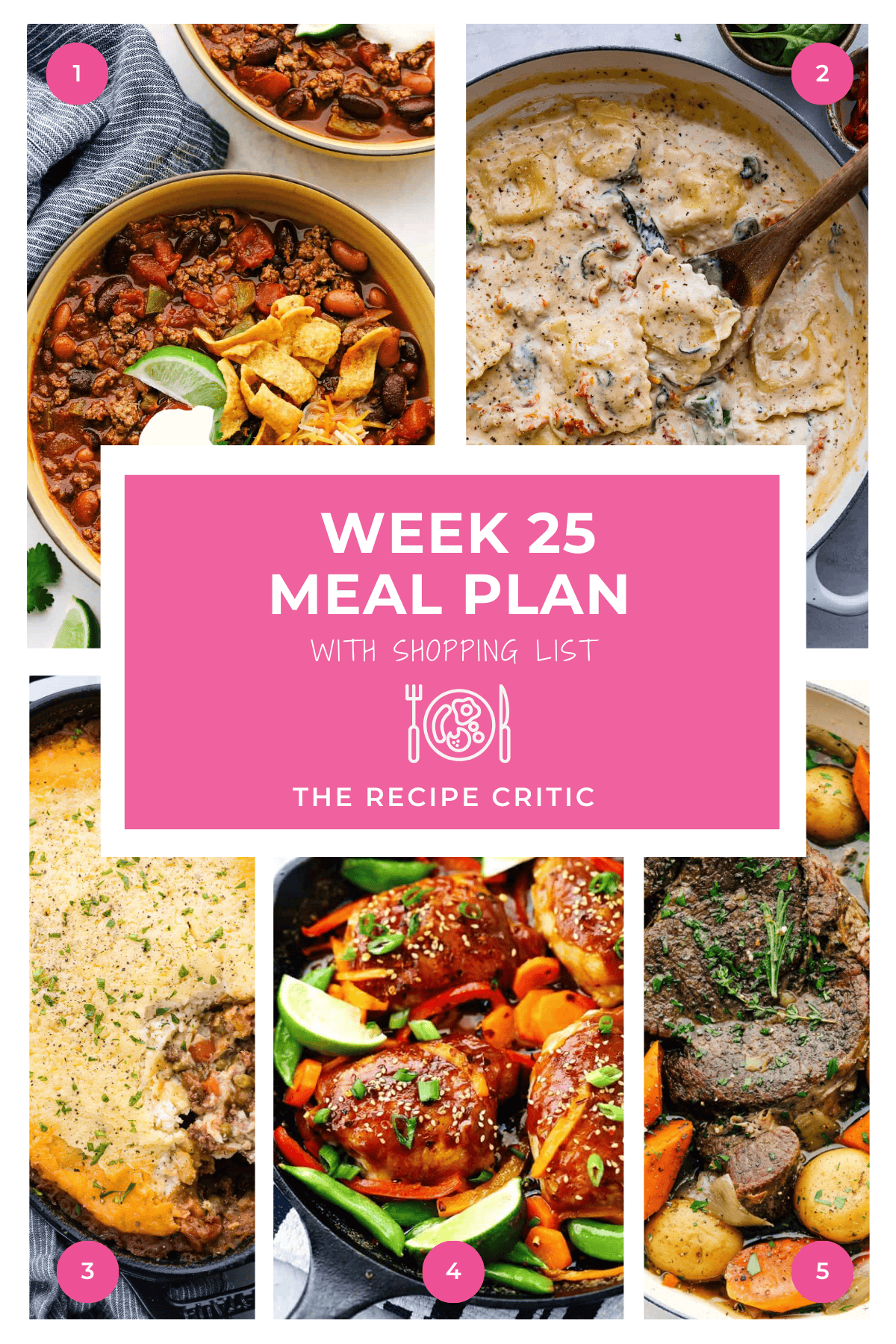 Weekly Meal Plan #25 | The Recipe Critic