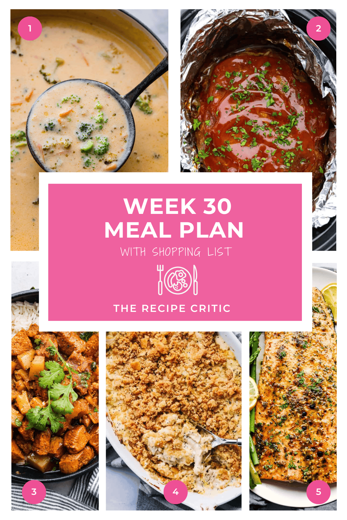 Weekly Meal Plan #30 | The Recipe Critic