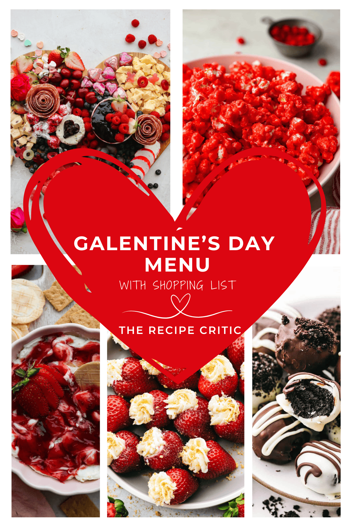 Galentine’s Day Menu (with Shopping List!)