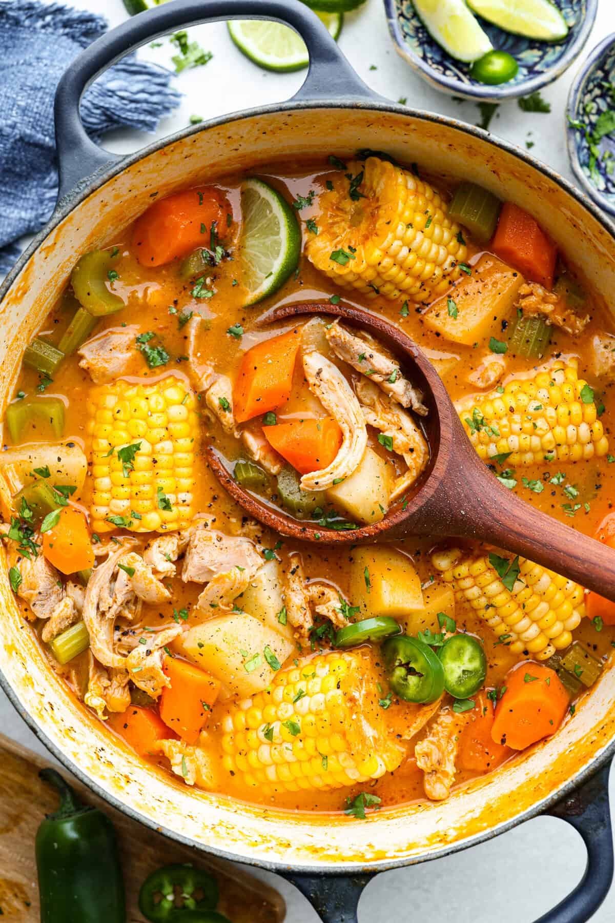 Caldo de Pollo (Mexican Chicken Soup)