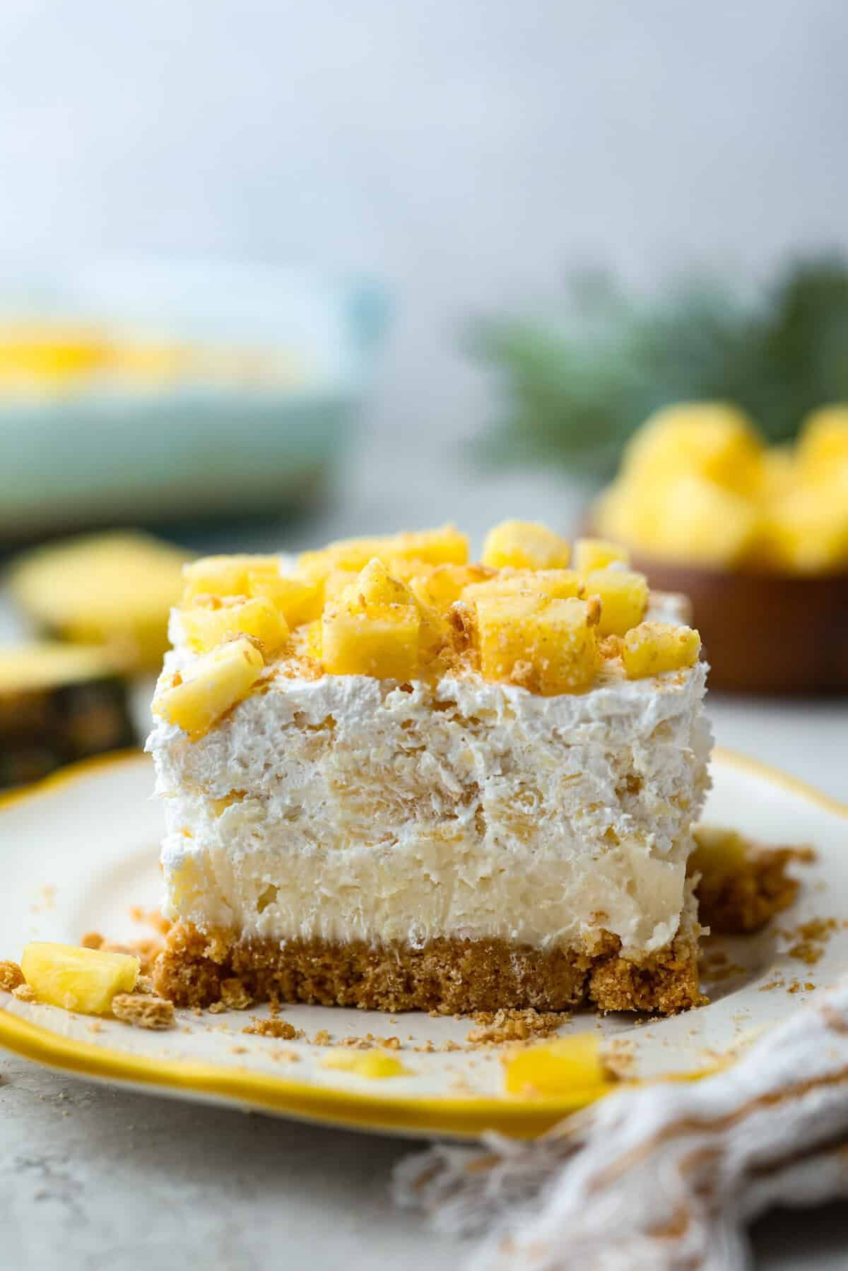 Easy, No-Bake Pineapple Delight Recipe