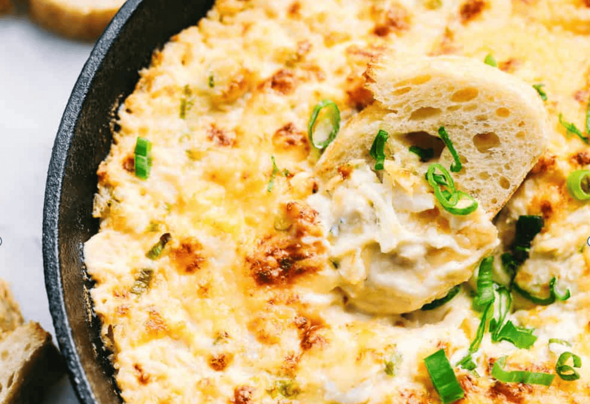 Hot Crab Dip Recipe | Creamy Baked Appetizer with Lump Crab
