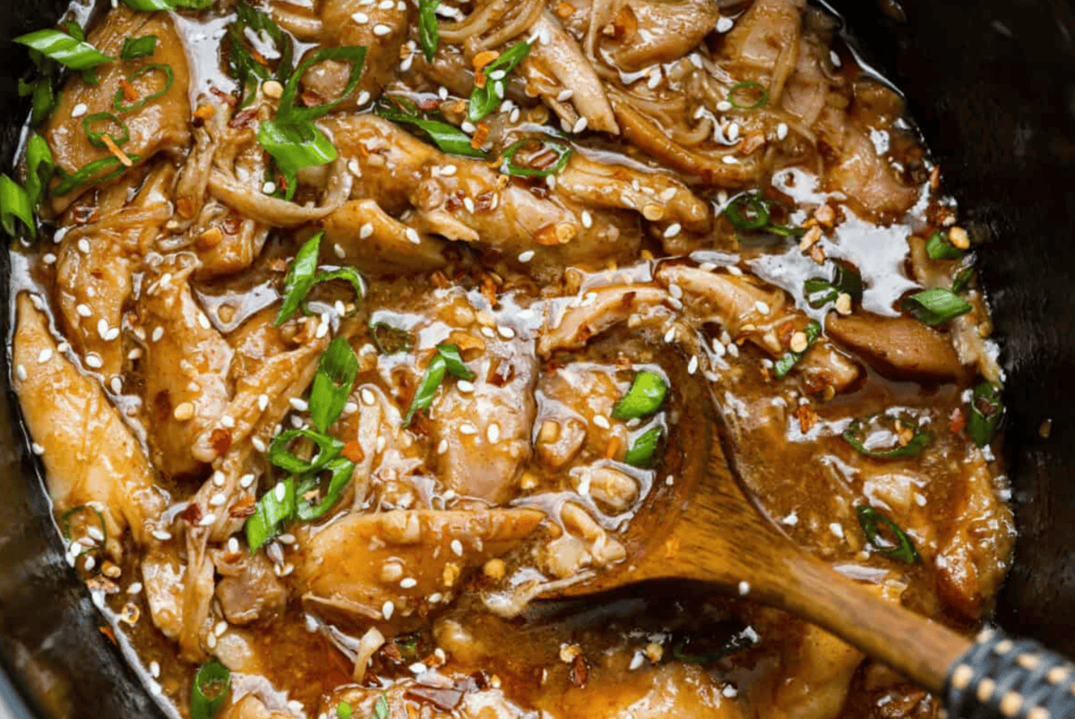 Slow Cooker Korean BBQ Chicken – Easy & Flavorful