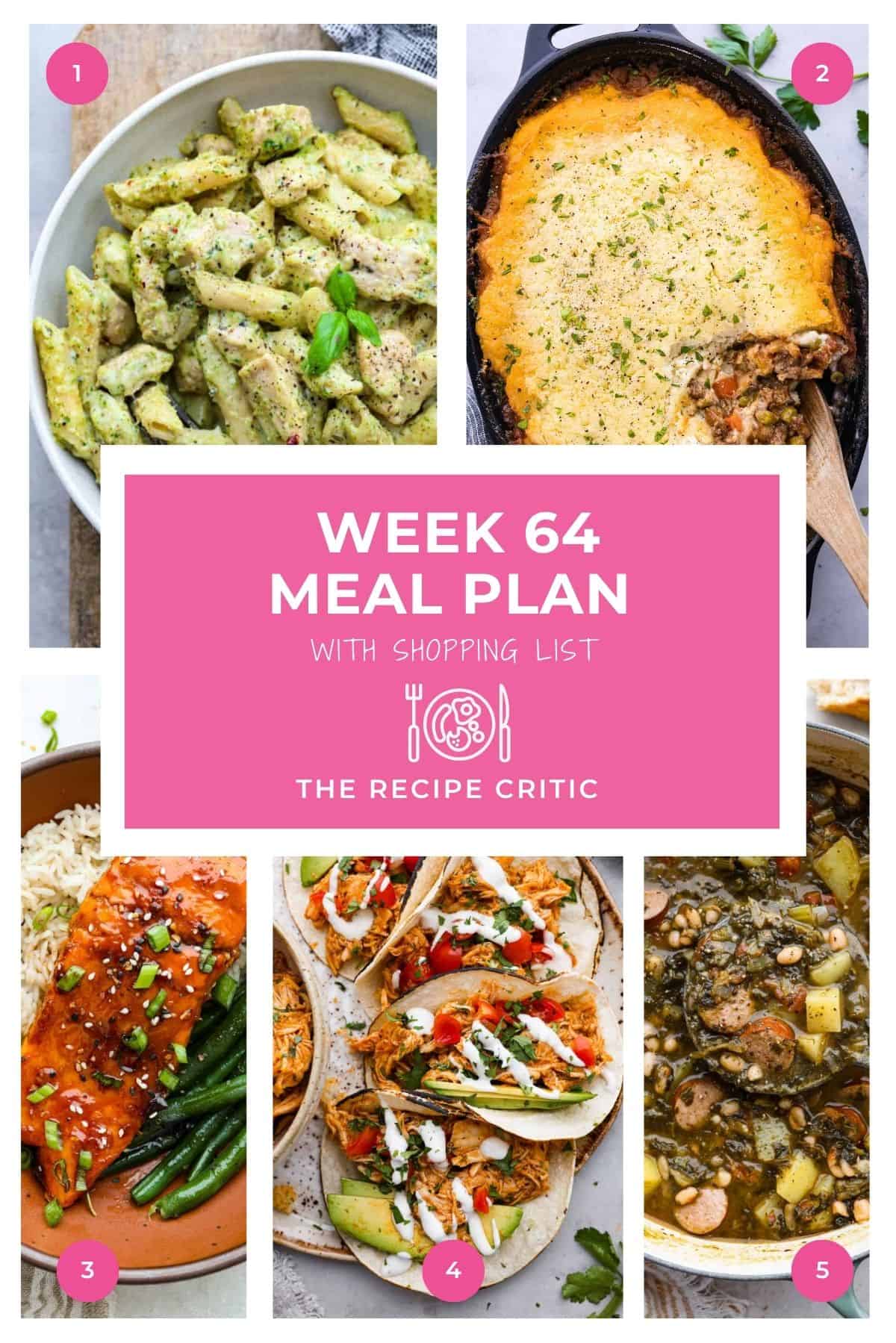 Weekly Meal Plan #64 | The Recipe Critic
